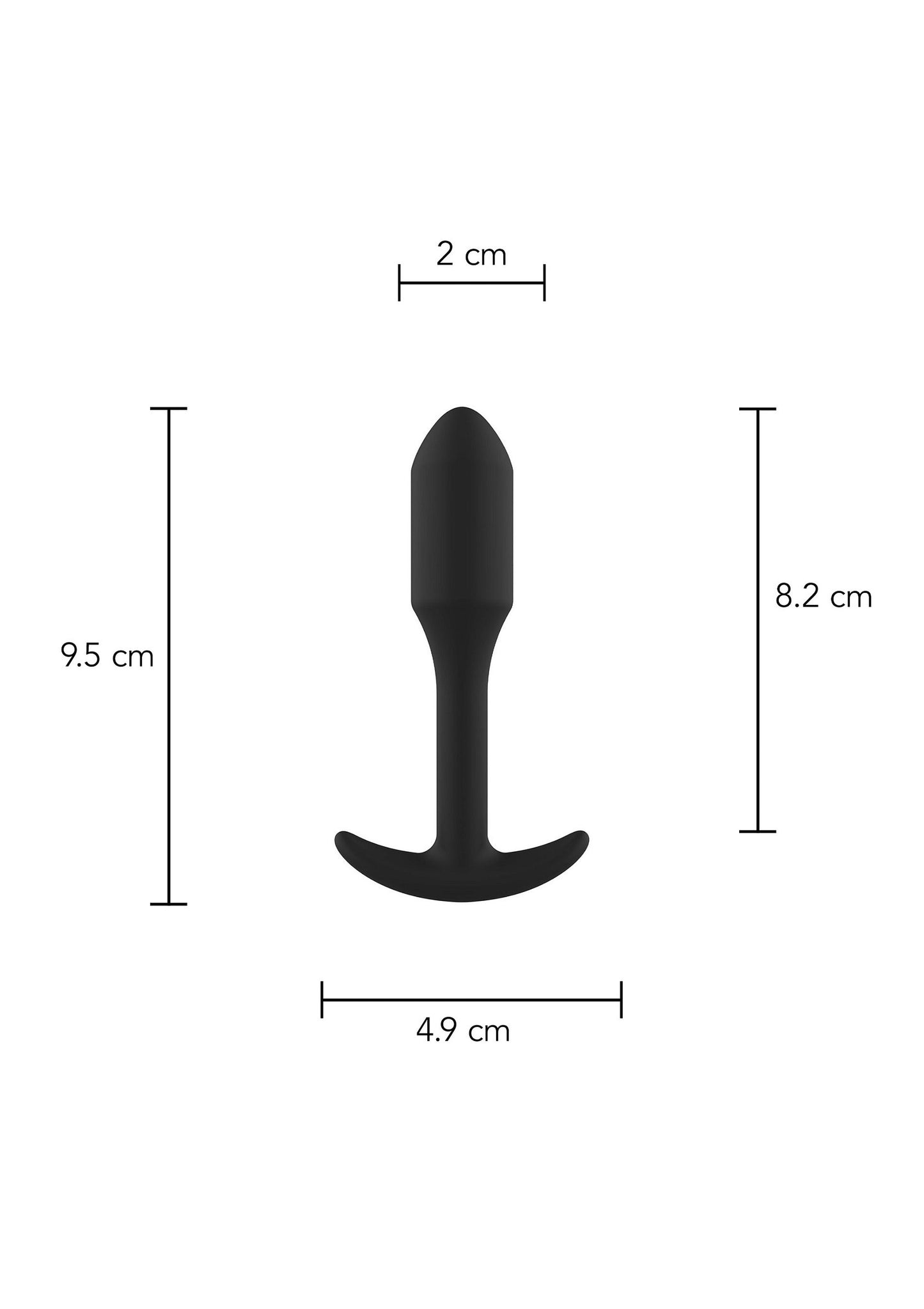 Plug anale in silicone Smooth Anal Plug