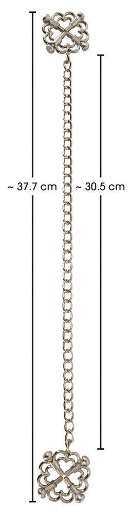 Morsetti per capezzoli Nipple Jewellery with Metal Chain