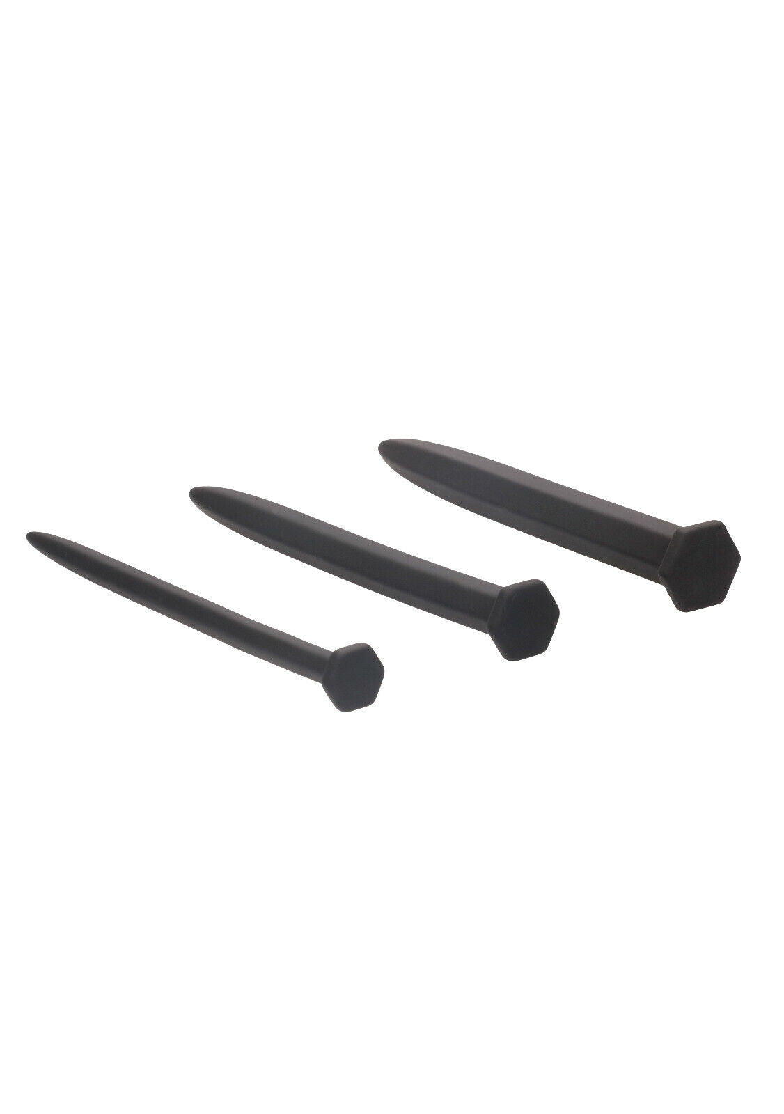 kit uretrale Silicone Rugged Nail Plug Set