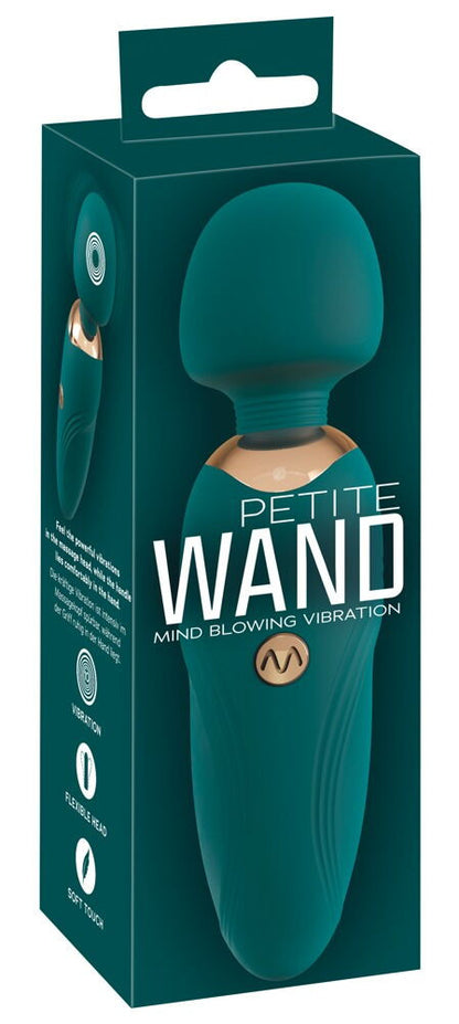 Stimolatore Vaginale Petite wand verde