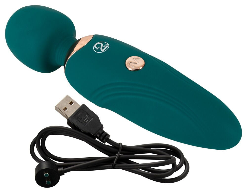 Stimolatore Vaginale Petite wand verde