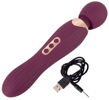 Stimolatore vaginale grande wand viola