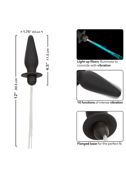 CalExotics Southern Lights Vibrating Light Up Anal Probe