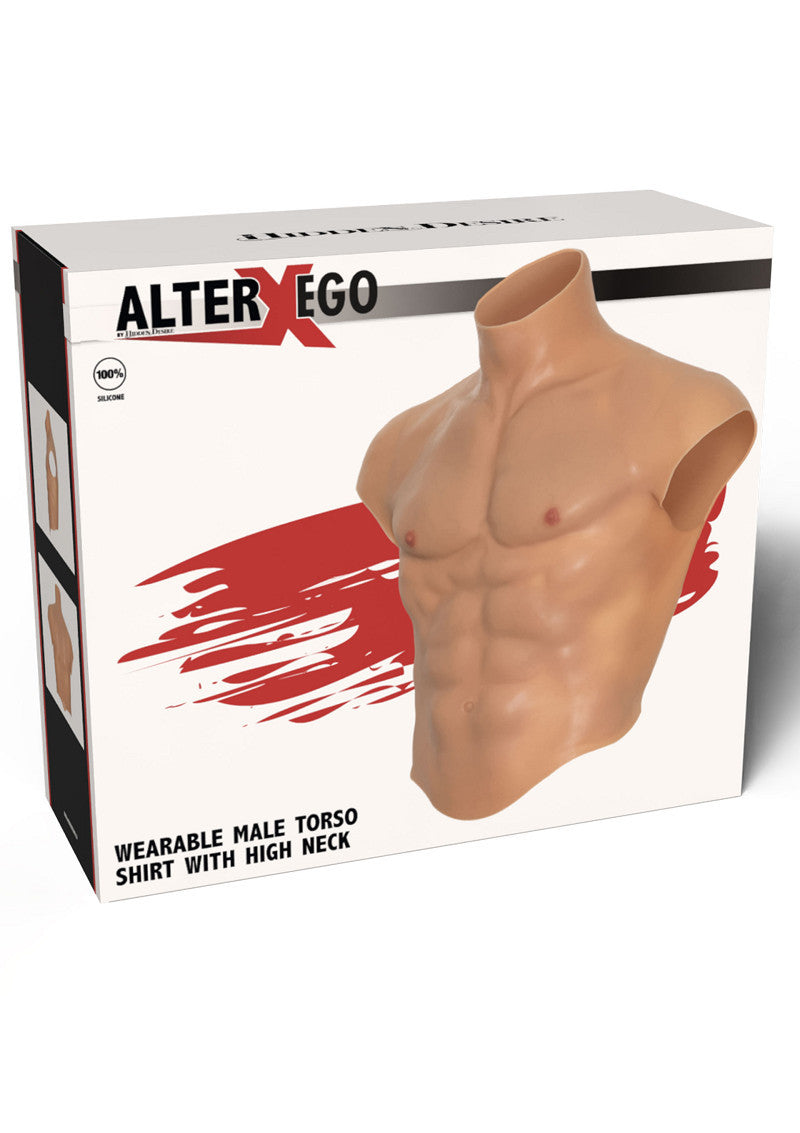 Hidden Desire Alter Ego Silicone Male Torso Shirt