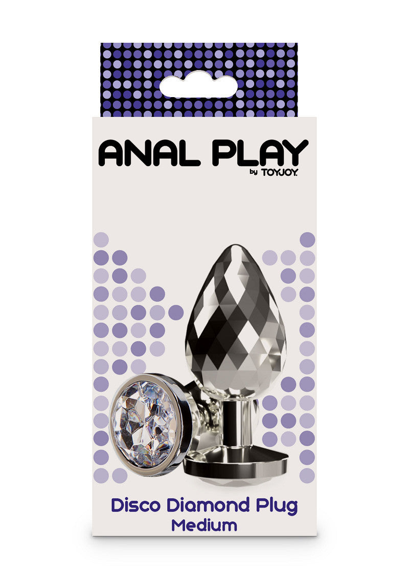 Plug anale ToyJoy Disco Diamond medio