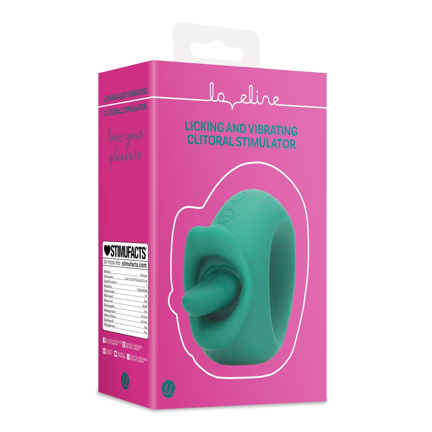 Lingua in silicone vibratore vaginale stimolatore licking