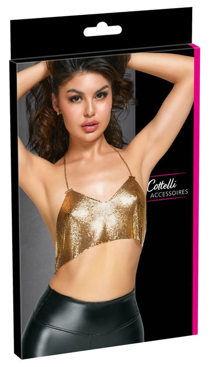 Completo intimo crop top metal