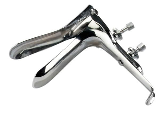 Divaricatore Vaginale Speculum ginecologo professionale in metallo steel acciaio