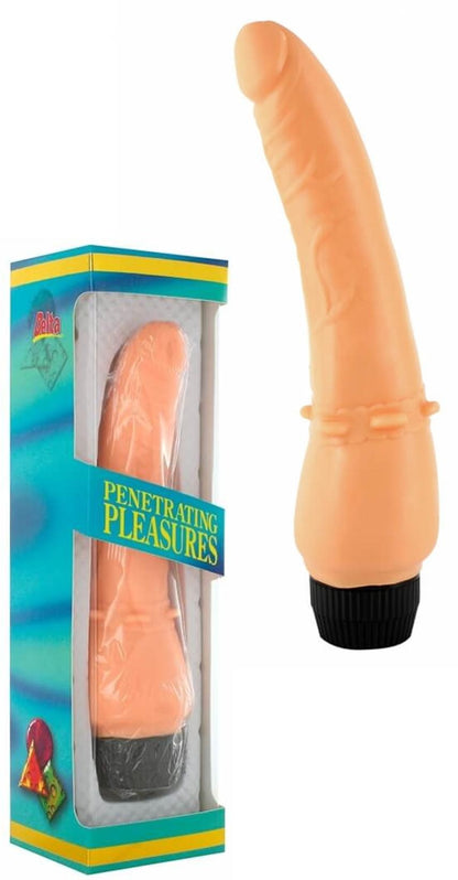 Vibratore realistico fallo vibrante anale slim dildo