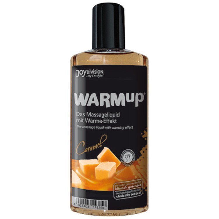 olio per massaggi Warmup Massage Oil 150ml caramel