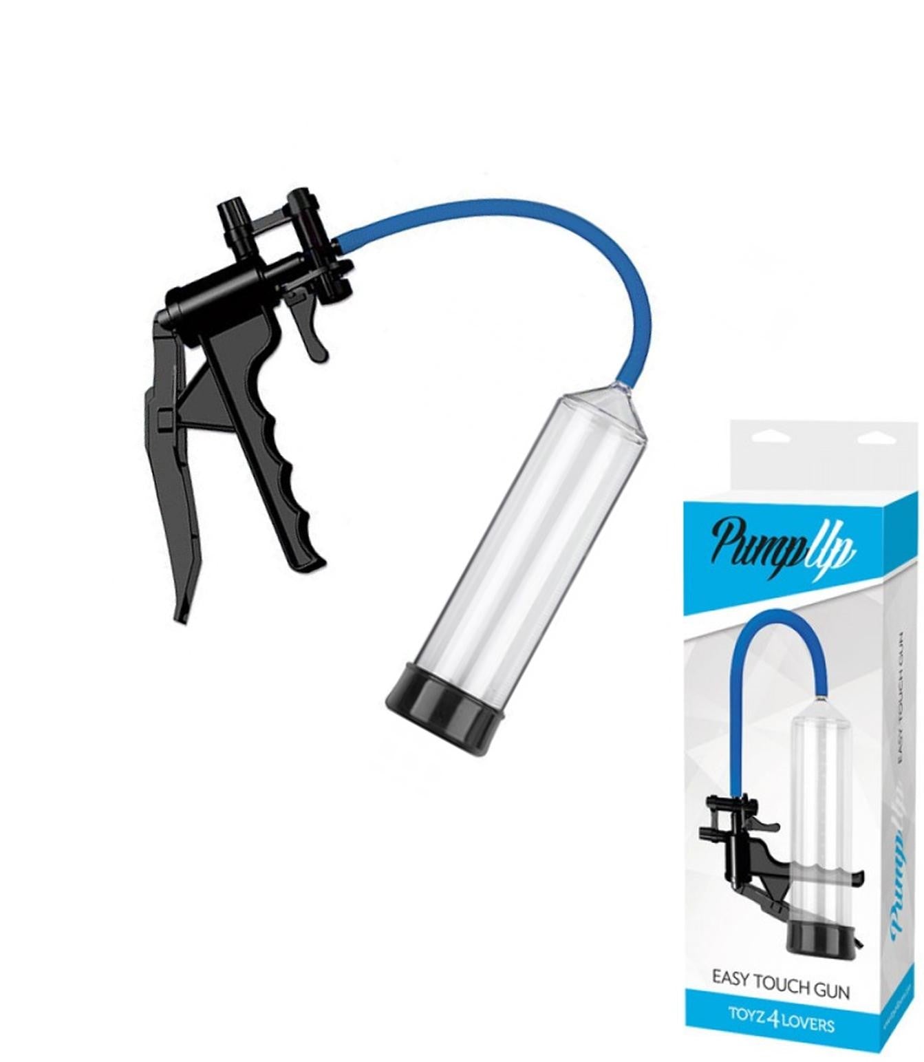 Pompa per allungare il pene sviluppatore pump up easy ranck gun trasparente