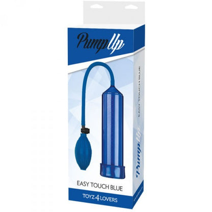 Pompa per allungare il pene sviluppatore pump up easy touch Blue