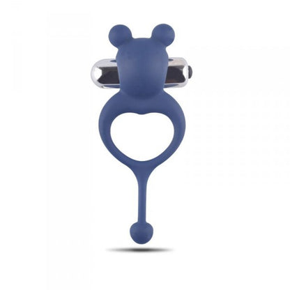 Anello fallico vibrante in silicone per pene uomo stimolatore clitoride bear sex toys