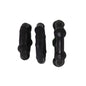 kit anello fallico 3pz contro eiaculazione precoce sex toys nero black cockring