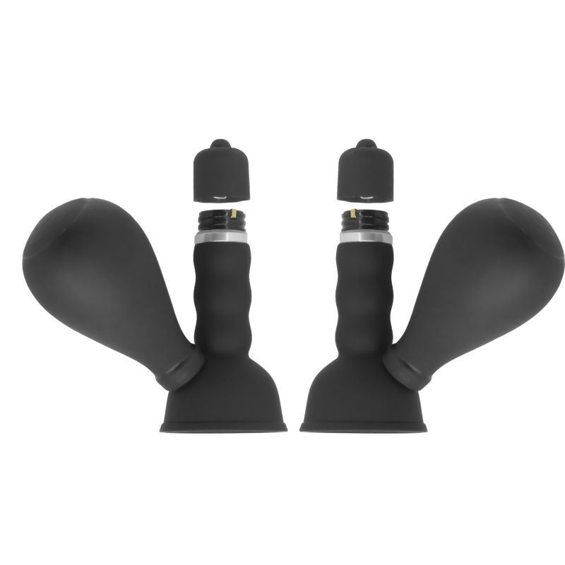 Pompa per seno stimolatore succhia vibratore sex toys per donna nero