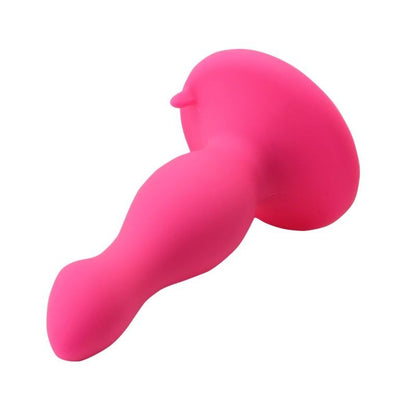 Vibratore anale plug dildo vibrante anal butt pink sex toys