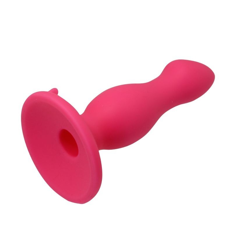 Fallo anale dildo anal butt pink con ventosa sex toys stimolatore