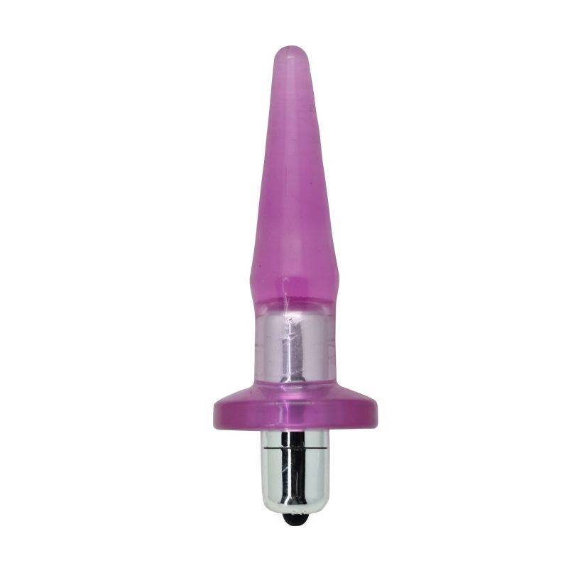 Plug anale butt  dildo fallo vibrante vibratore pink sex toys uomo donna rosa