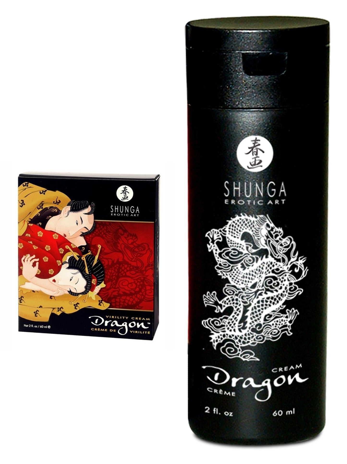 Crema gel per il pene xxl migliore erezione shunga dragon virility lubrificante stimolante 60 ml