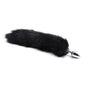 Plug anale con coda long fox tail nera