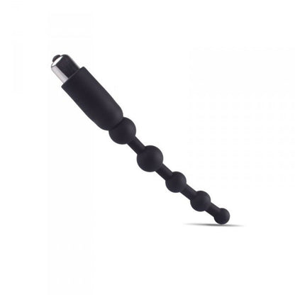 Vibratore anale fallo dildo vibrante in silicone  nero vaginale black plug butt