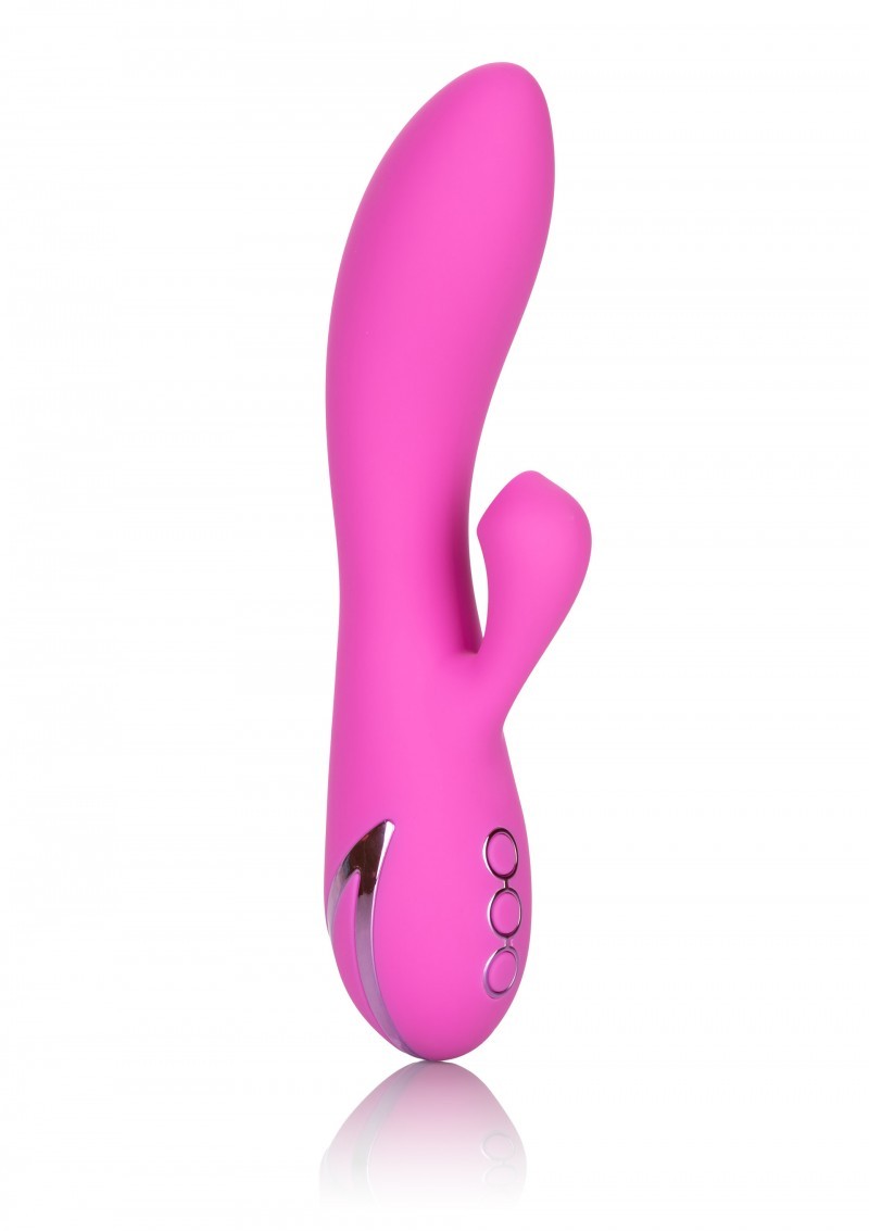 Vibratore rabbit vaginale doppio stimolatore succhia vagina clitoride realistico