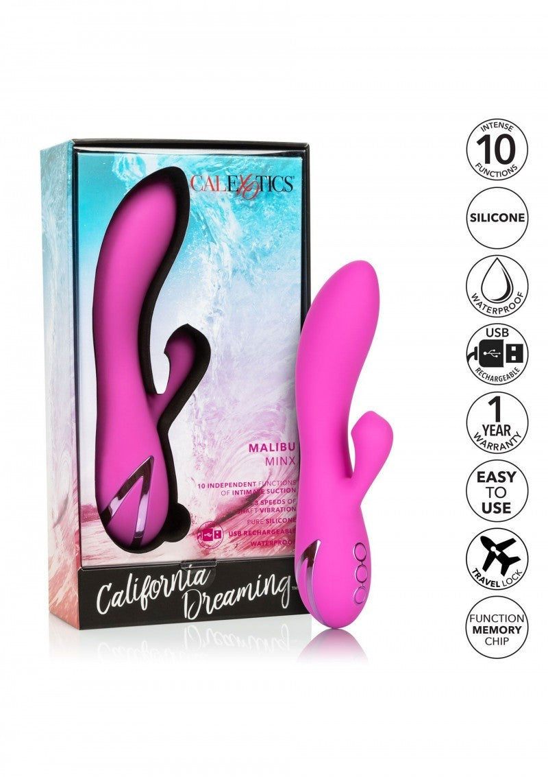 Vibratore rabbit vaginale doppio stimolatore succhia vagina clitoride realistico