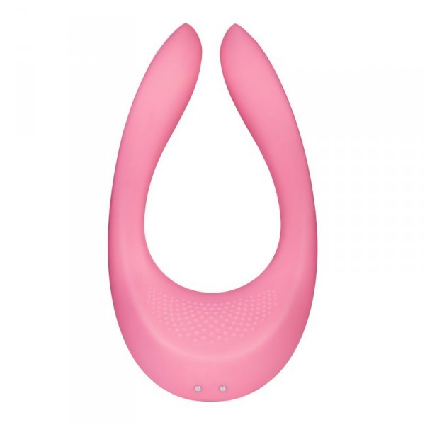 Stimolatore vaginale in silicone per coppia vibratore doppio clitoride satisfyer partner