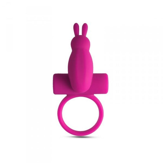 Anello fallico vibrante stimolatore clitoride rabbit in silicone sex toys uomo donna