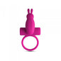 Anello fallico vibrante stimolatore clitoride rabbit in silicone sex toys uomo donna