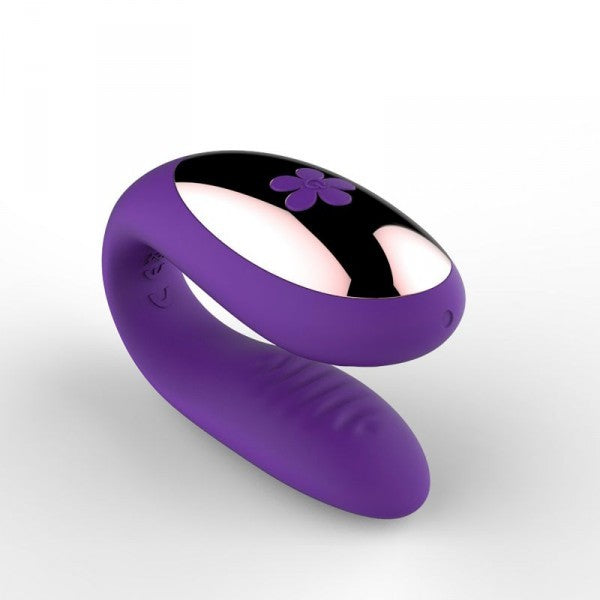 vibratore vaginale per coppia purple love nest