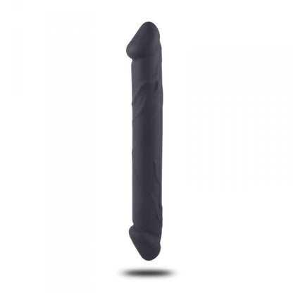 fallo doppio in silicone dildo realistico vaginale anale in silicone nero the cock db sex toys