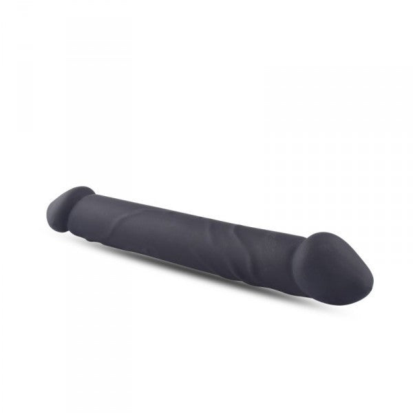 fallo doppio in silicone dildo realistico vaginale anale in silicone nero the cock db sex toys