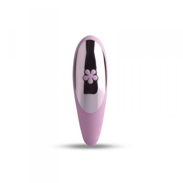 Vibratore vaginale stimolatore clitorideo per donna in silicone rosa sex toy