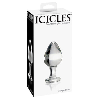 Fallo plug anale in vetro Glass icicles no 25