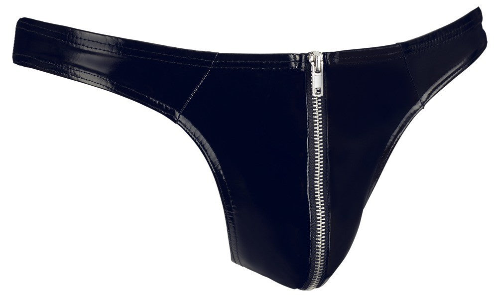 slip uomo mutande con cerniera aperte sexy nero maschile black vita bassa