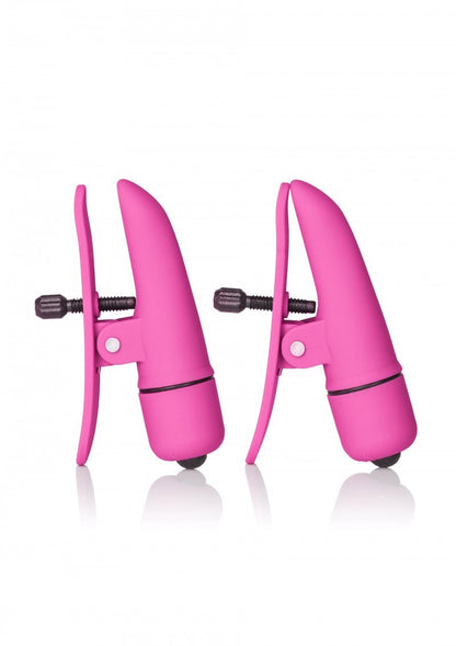 stimolatore per cappezzoli seno vibratore pinze vibranti sex toys donna rosa