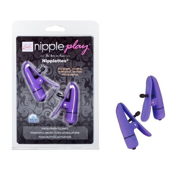 Pinze stringi capezzoli fetish bondage vibratore per seno