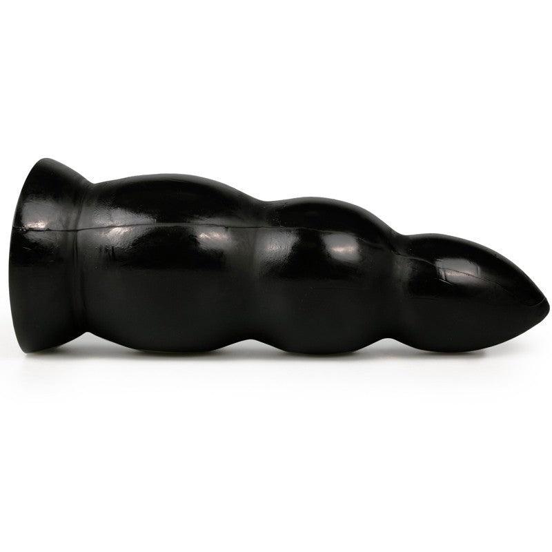 Plug maxi anale dildo fallo nero anale e vaginale butt all black con ventosa