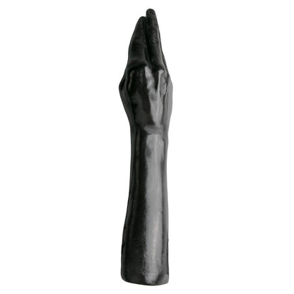 Dildo per fisting fallo vaginale anale nero all black plug maxi big sex toy