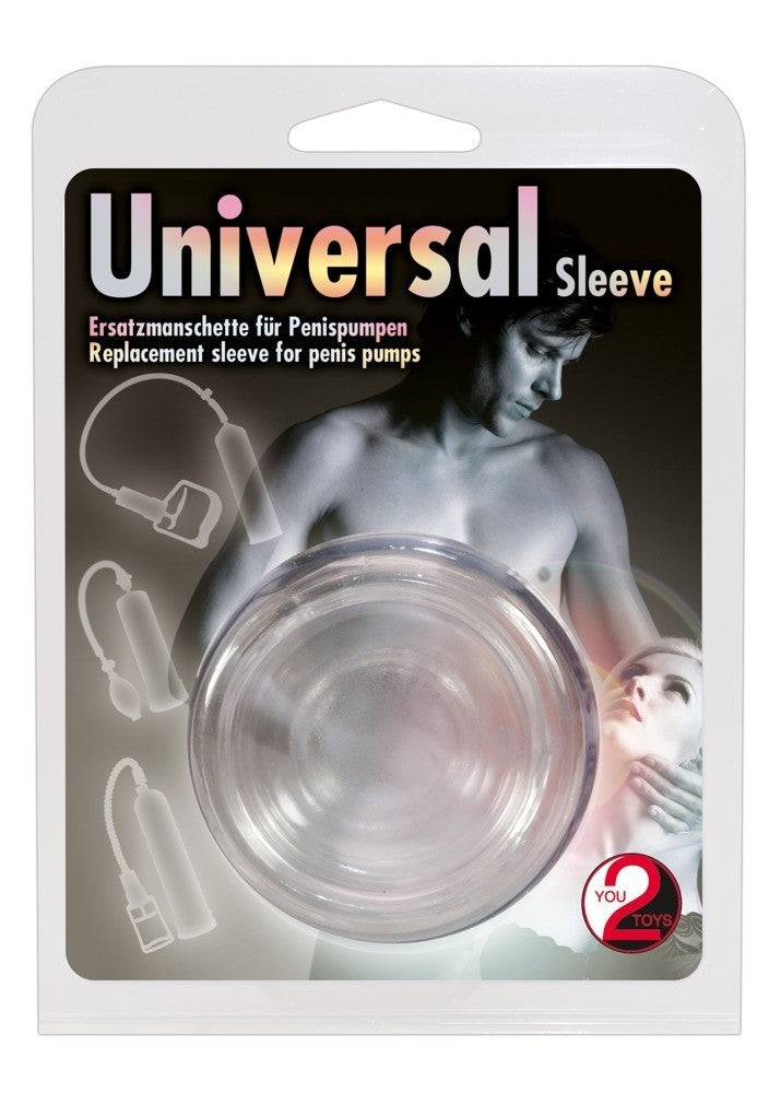 Bocchettone di ricambio universal sleeve 6 cm clear