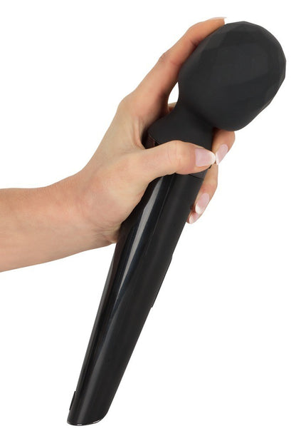 Vibratore ricaricabile power wand black