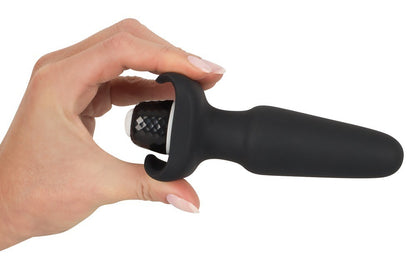 plug anale nero in silicone Sweet Smile Rechargeable Butt Plug