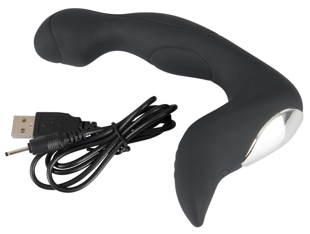 vibratore prostatico in silicone Rechargeable Prostate Stimulator