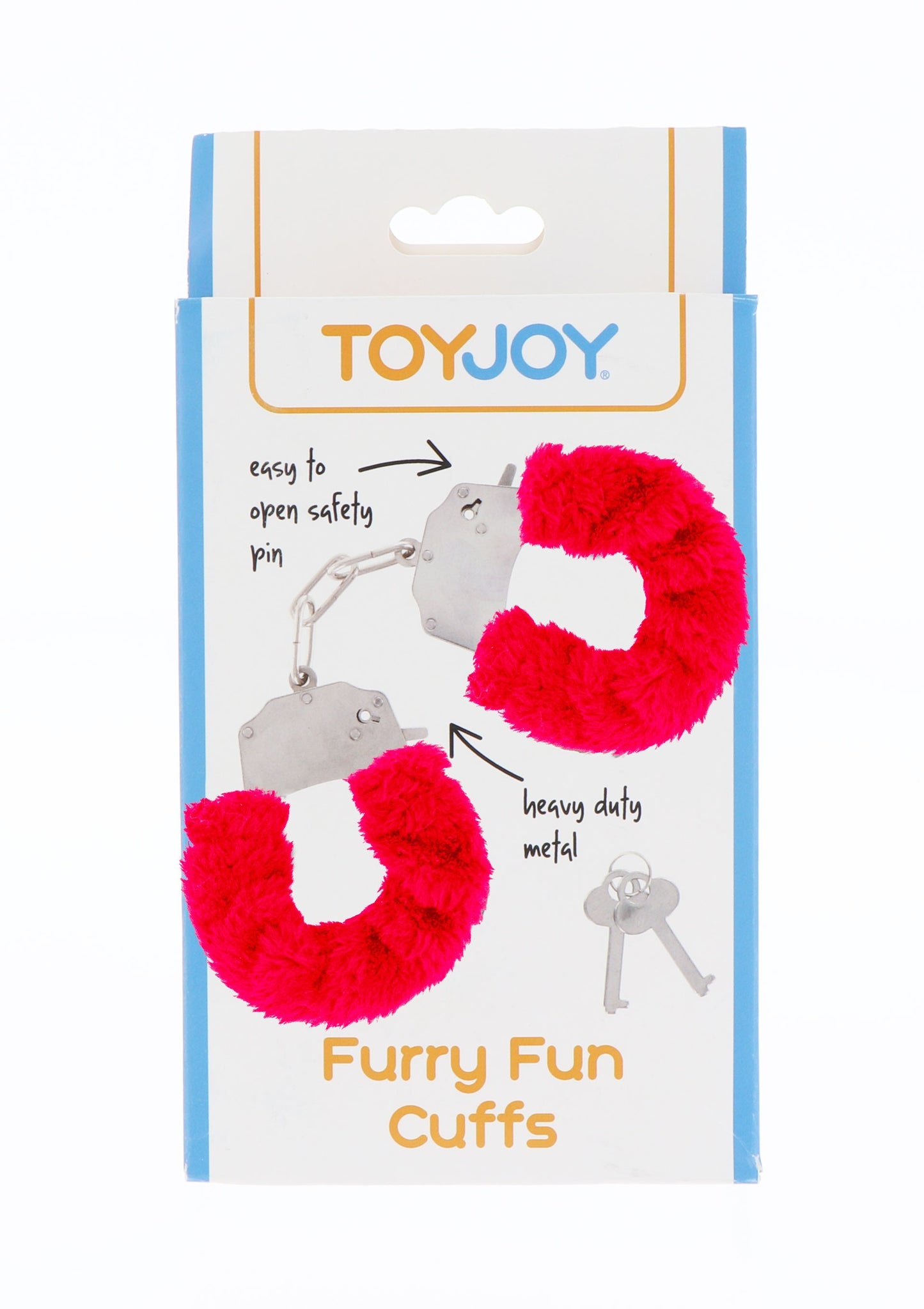 manette Furry Fun Cuffs red