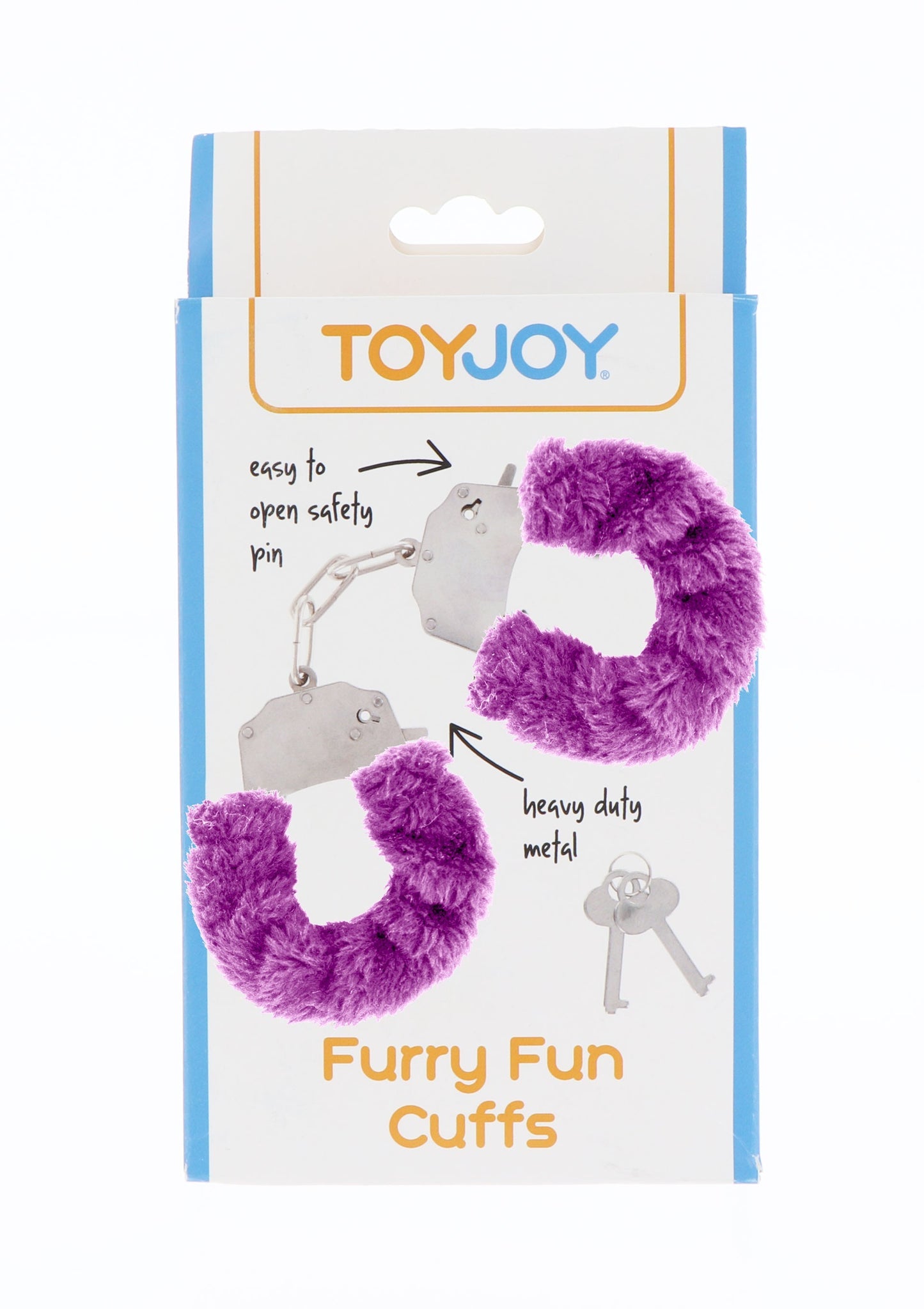 manette Furry Fun Cuffs purple