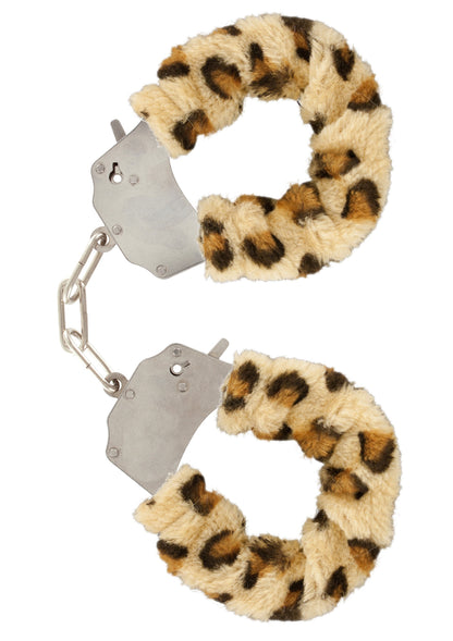 manette Furry Fun Cuffs leopard