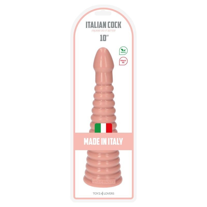 Fallo anale realistico plug butt 10 flesh made in italy