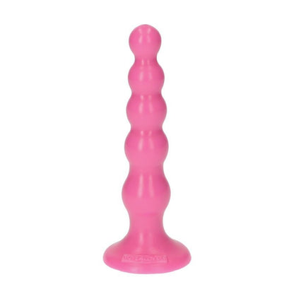 dildo a sfere plug anale rosa dilatatore stimolatore ano con ventosa anal pink