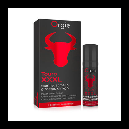 Gel maschile touro xxxl 15 ml power cream